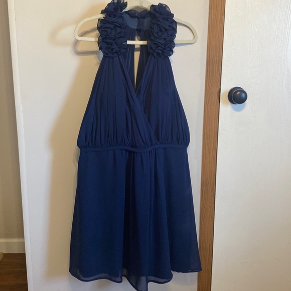 Navy Blue Bridesmaids Dress - Picture 1 of 5